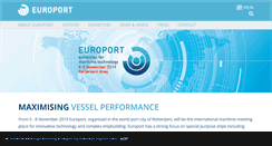 Desktop Screenshot of europort.nl